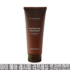 이니스프리 마이 헤어 레시피 리프레싱 트리트먼트 지성 두피용, 200ml, 1개