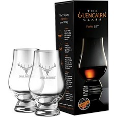 DALMORE TWIN PACK GLENCAIRN SCOTCH MALT WHISKY GLASSES