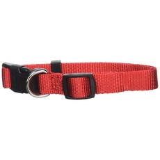 펫메이트 조절가능한 목줄 M, Red
