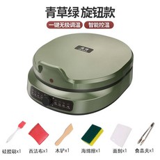 대형 팬케이크 메이커 고급 온도 제어 양면 가열 플로팅 스타일 110V 220V, 9) 220V b UK, 1개