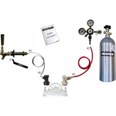 디스펜서 업소용 손잡이 5LB Co2 탱크가 포함된 홈브루 케거레이터 변환 키트, 디스펜서 업소용 손잡이 5LB Co2 탱크가 포함된 홈