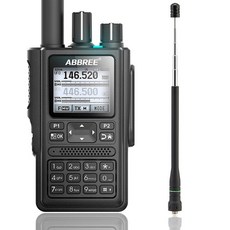무전기 세트ABBREE AR-F8 GPS 6 밴드 (136-520MHz) 8W 999CH 다기능 VOX DTMF SOS LCD 컬러 아마추어 햄 양, 02 add 775 antenna_02 Russian Federation_01 Euro