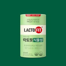 종근당 건강 락토핏 생유산균 그린, 1개, 120g