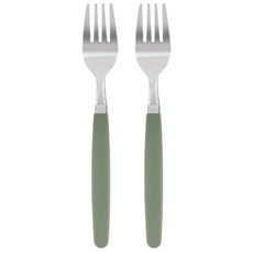 마호커트러리 틴트 아동용 포크, 제이드그린, 2개