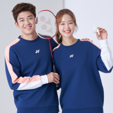 요넥스 2020FW 맨투맨 203TL006U NAVY BLUE 남여 공용 오버핏 오남스포츠