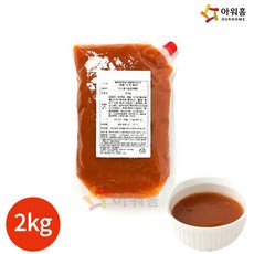 아워홈 행복한맛남 케찹 탕수소스 2kg x 1봉