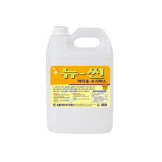 뉴썬 3.75L 바닥코팅제-광택제 왁스 수지왁스 데코타일 장판 모노륨 테라조 건물 바닥, 1개