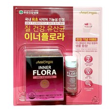 뉴오리진 이너플로라 여성 질건강 유산균 170mg X 30캡슐