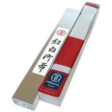 쿠사쿠라 JRWZ 펠트 심 포함 경기용 홍백띠 3호사이즈(포장상자 포장) JRWZ3