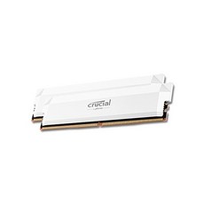 마이크론 마이크론 Crucial DDR5-6000 CL36 PRO Overclocking White 패키지 아스크텍 (32GB(16Gx2)), 2개