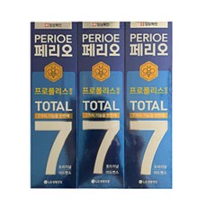 LG생활건강 페리오 토탈 7 치약 오리지널(어드밴스), 3세트, 140g