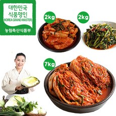 유정임 물가안정_유정임김치(포기7kg+열무김치2kg+총각김치2kg), 1