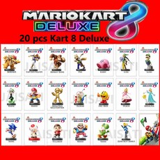 fnc 스위치 카드 NFC 카드 마리오 카트 8 디럭스 amxx보스 NS 스위치 ntag, 01 20 pcs Kart 8 Deluxe
