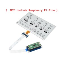 7.5 인치 800x480 전자 종이 전자 잉크 디스플레이 화면 브레이크 아웃 모듈 rpi raspberry pi pico rp2040 보드 액세서리 용 모자 스타터 키트, 한개옵션0