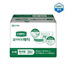 디펜드 겉기저귀 매직 수퍼 특대형 40매20x2성인용기저귀, 40매