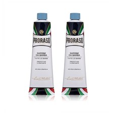 프로라소 알로에 비타민 E 프로텍티브 & 보습 쉐이빙 크림 Proraso Shaving Cream 5.2oz 150ml 2팩, 1개