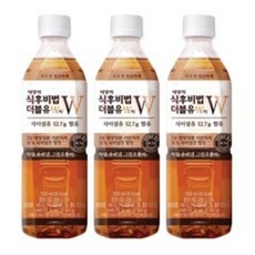 코카콜라 태양의 식후비법 더블유W차, 500ml, 1박스