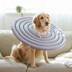 두유레디 강아지 넥카라 고양이 겸용 방수, 그레이, 시즌2