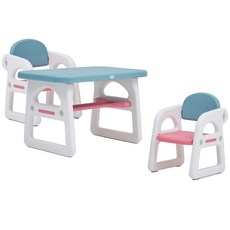 베네베네 헬로 베어 유아책상 + 의자 세트 2인용