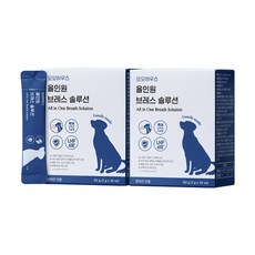 모모하우스 올인원 브레스 솔루션 호흡기 기관지 강아지 영양제, 2박스