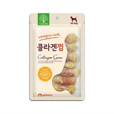 더내추럴 치킨 콜라겐 껌 2.5인치 10개입, 기본, 상세설명 참조