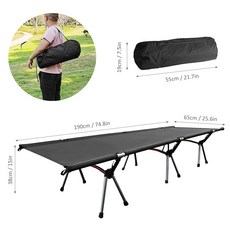 캠핑 침대 단일 사람 야외 접이식 매트 휴대용 120KG 슬리핑 패드 하이킹 배낭 피크닉
