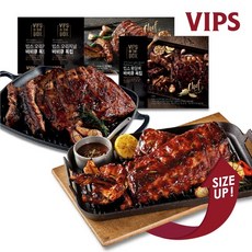[신상출시] 빕스 오리지널 바비큐 폭립 600g + 폭립 450g(블랙/왕갈비/스파이시) 선택하기, 2개