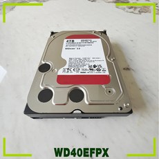 레드 디스크 플러스 수직 마그네틱 레코딩 NAS 네트워크 스토리지 하드 4T WD40EFPX - wd40efpx