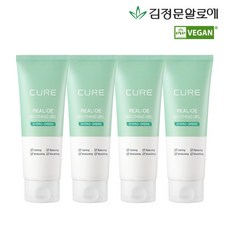 김정문알로에 큐어 리알로에 수딩젤, 150ml, 4개