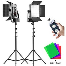 GVM LED Video Light Panel with Optical Lens 50W Video Lighting with A, 상세내용참조