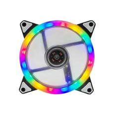 컴퓨터 120MM 시스템 RGB LED 튜닝 쿨러 수조어항 팬