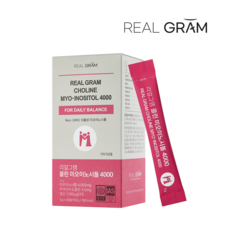 [본사직영] 리얼그램 콜린 미오이노시톨 고함량 4000mg, 150g, 1개