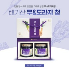 [태아새] 강원 횡성 청정 무도라지청 병 600g 2개