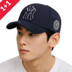 힐링센트 남성 여성 핏좋은 마이스타 볼캡 야구모자, 2개, 네이비 2개, 네이비