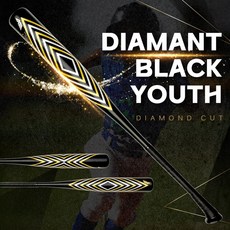 [디아멍 블랙] 와니엘 유소년 알루미늄배트 (-8), 31인치 / 23온스, 다이아몬드