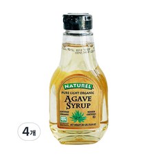 나뚜렐 유기농 아가베시럽, 330g, 4개