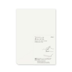 미도리 MD노트 Paper Pad 코튼 A4, 무지