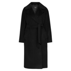 [막스마라] [명품] 23FW RESINA 울 벨티드 코트 블랙 2350161133 013 7032805457903648