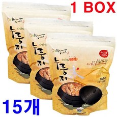 오래구워 구수한 누룽지 500gx15개(한박스) 국산 간식 죽 영양식 노인 백미 쌀 과자 가마솥, 단일 총 수량