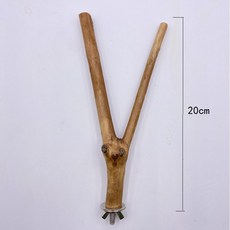 횃대 천연 앵무새 농어 버드 스탠드 나무 스틱 발 그라인딩 포크 잉꼬 등반 새 스탠드 가지 장난감 새장 액세서리 새집, 03 15cm C, 1개