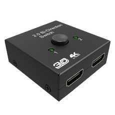 4K HDMI 호환 2.0 양방향 스위치 HDMI 스플리터 1x2 및 2x1 스위처