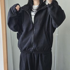 위티미미 남녀공용 웨스턴 빅사이즈 후리스집업 플리스자켓 오버핏 커플 가을 겨울 아우터