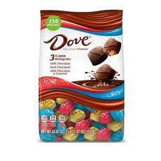 Dove 도브 초콜릿 버라이어티 믹스 대용량 50pcs (1221g), 1개, 1221g