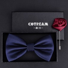 TS 선물 상자] 칼라 매듭 브로치 정장 남자 신랑 웨딩 드레스 최고의 남자 블랙 활 한국어 스타일