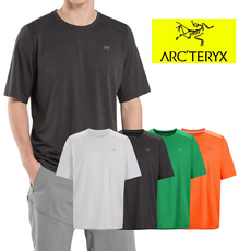 아크테릭스 코막 크루넥 티셔츠 스몰 로고 기능성 셔츠 Arcteryx