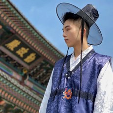 남자 선비복 양반 한복 유생 도령 조선시대 코스프레 공연 졸사 촬영 전통 의상