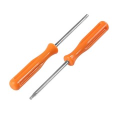스크류 드라이버 Torx T6 T8 T8H T6 Xbox-360 PS3 PS4 용 보안 스크루 드라이버 변조 방지 구멍 수리 열기 도구, 주황색