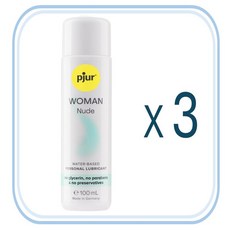pjur 퓨어젤 Nude 누드 여성 마사지젤 100ml x3, 3개