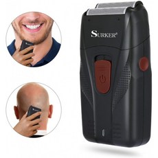 남성용 전기 레이저 Foil Shaver 비어드 트리머 수염 헤어 헤어 헤어 헤드 Shaver Mens 발딩 Clipper 프로페셔널 충전식 무통, 단일옵션