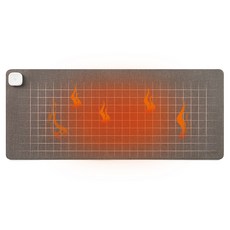 샤오미 XINKE 온열 데스크매트 가열 아우스 장패드, 다크 그레이, 1개